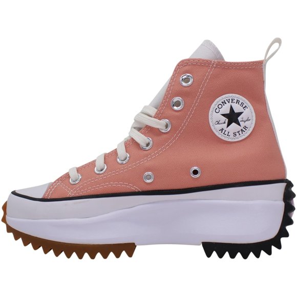 Men's Run Star Hike Hi Pink Quartz/White 170968C - Picture 6 of 8